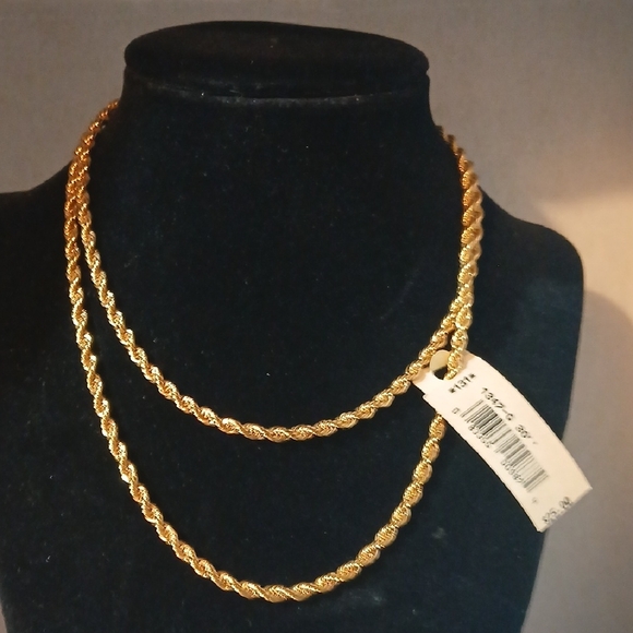 Napier Vintage Twisted Gold Tone Necklaces - Picture 4 of 8